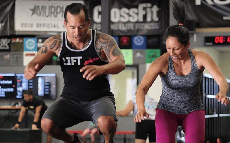 CrossFit class at Jute CrossFit